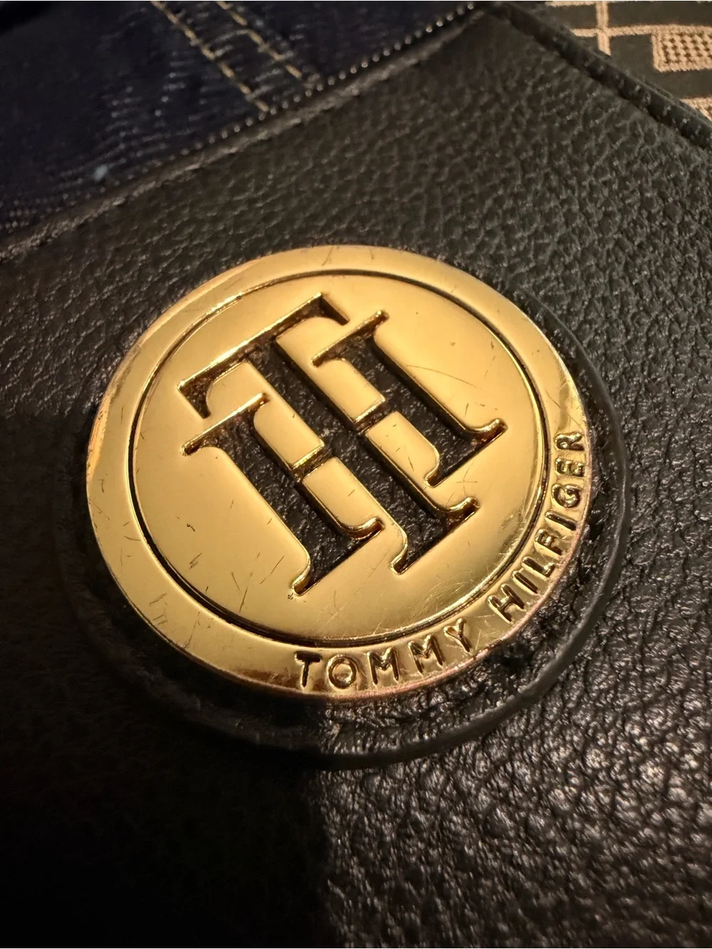 Tommy Hilfiger Black Logo Crossbody Bag